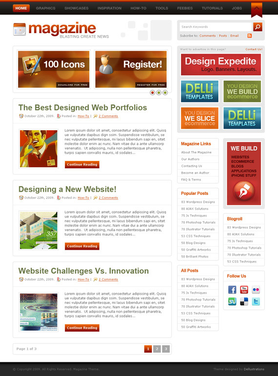 WordPress Blog Design Services