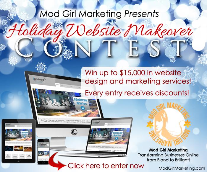Website Makeover Contest by Mod Girl Marketing