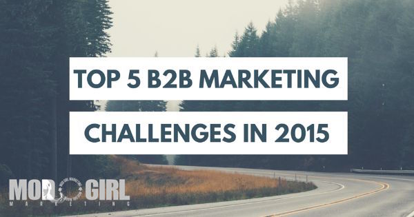 B2B Marketing challenges