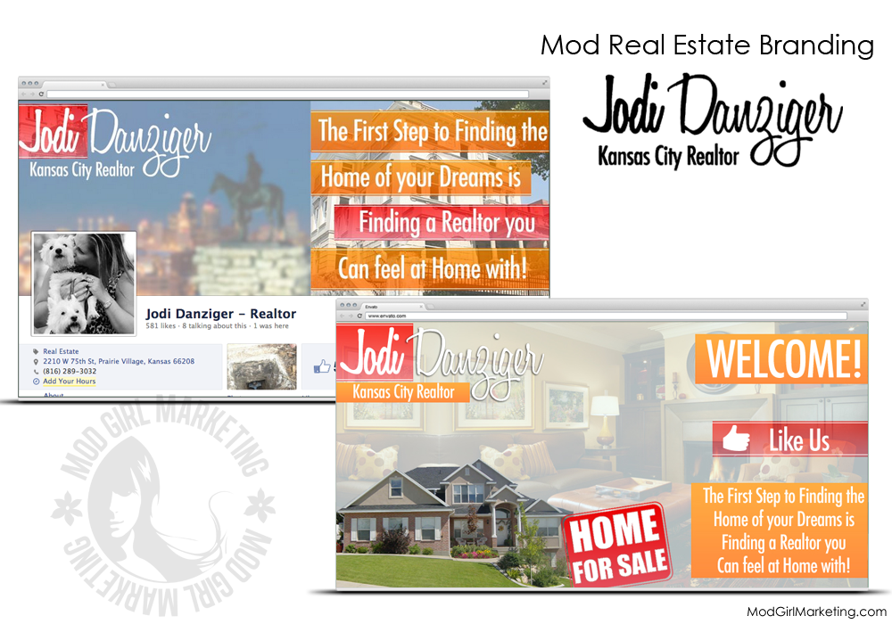 Mod Real Estate Branding