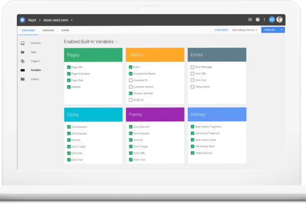 google tag manager improve website