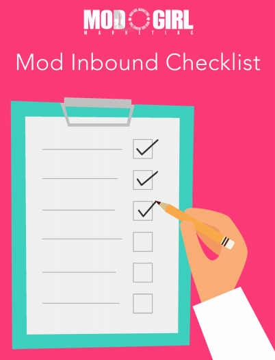 Mod Inbound Checklist - Download | Mod Girl Marketing