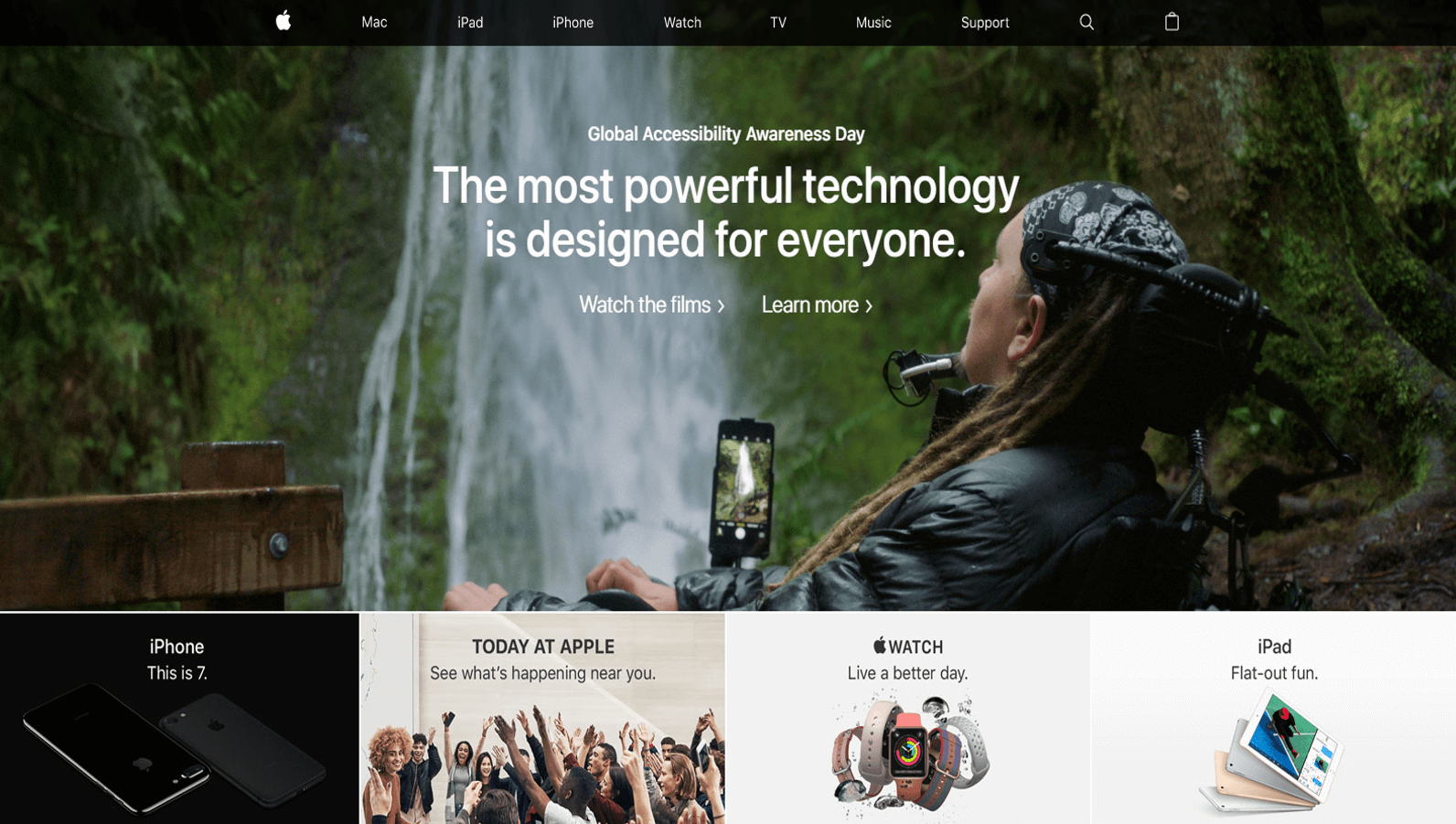 Apple Homepage User Experience Apple Homepage User Experience