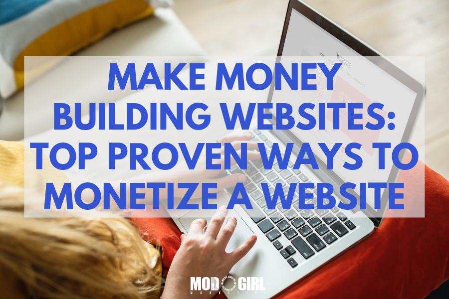 ways to make money building websites