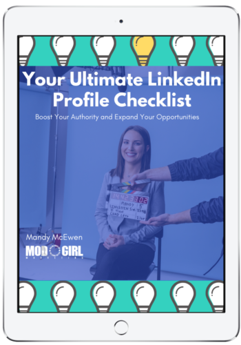 LinkedIn Checklist mod Girl Cover