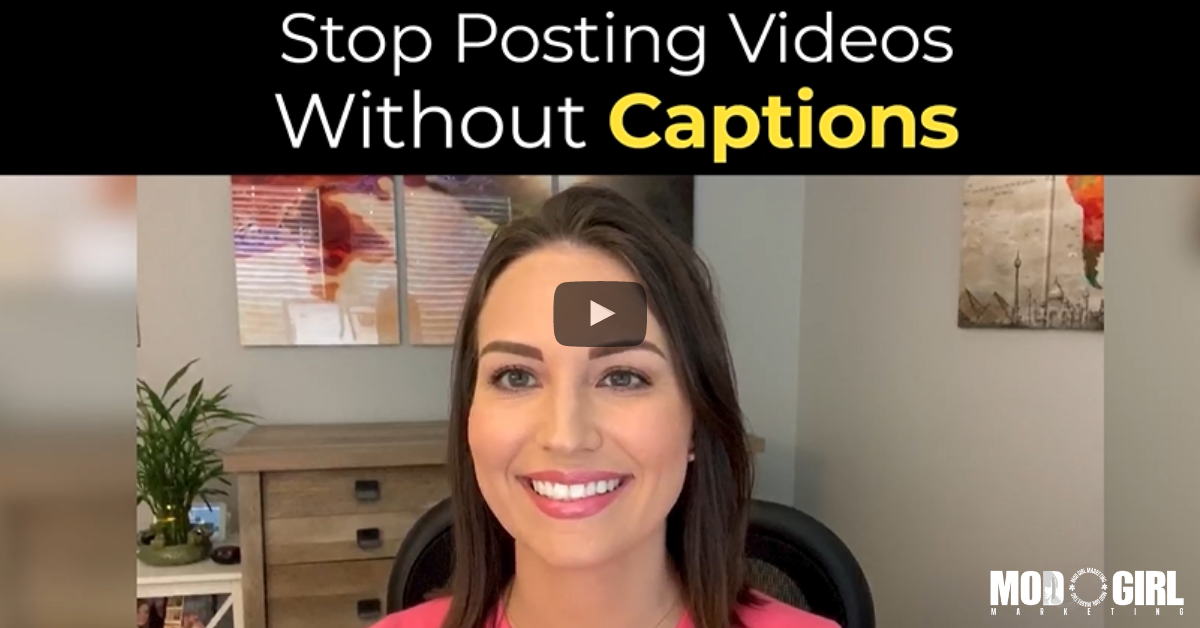 Why You Should Never Post Videos Without Captions