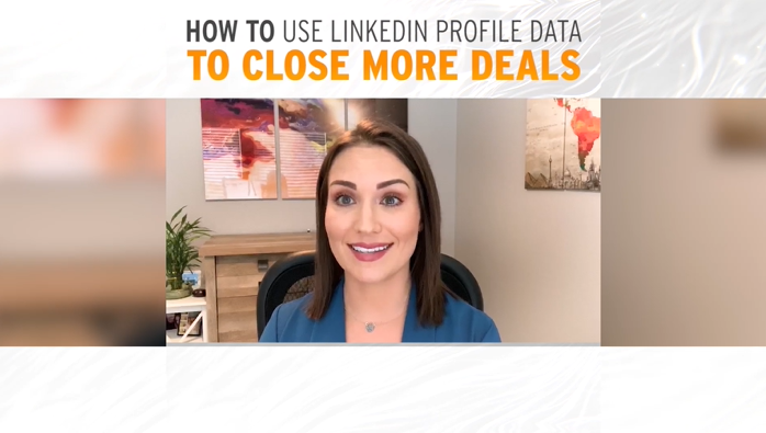 How To Use LinkedIn Profile Data To Close More Deals